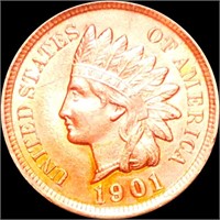 1901 Indian Head Penny UNCIRCULATED