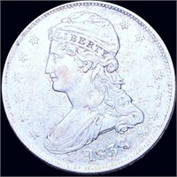 1838 Capped Bust Half Dollar NEARLY UNCIRCULATED