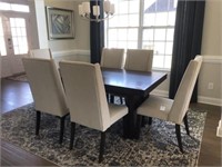 8PC DINING ROOM TABLE W/ CHAIRS & LEAF