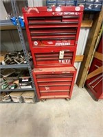 Craftsman roll around toolbox, 15 Drawer, 3 sec.