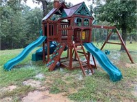 "Gorilla" Kids Big Toy swing set, cedar wood