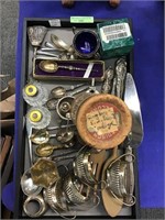 Tray of Mostly Silver Items