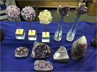 Lot of Crystal Geodes