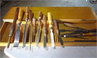 Wood Working Tools & Case