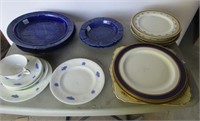 Royal Doulton, Hyalyn Pottery Plates Ashtrays Etc