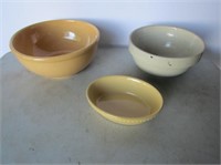 Stoneware & Yelloware Mixing Bowls