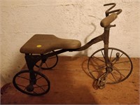 primitive decorative bike19"L