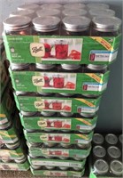 8 Cases of Half Pint Canning Jars