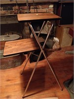 vintage high top table 44x16x12''