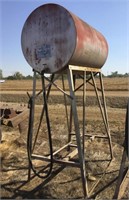 300 Gallon Steel Fuel Tank and Stand