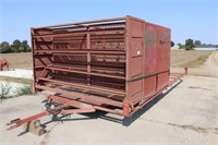 10' X 19' T/A TOBACCO TRAILER WITH 3 RACKS