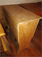 primitive wooden storage box 32x32x16''
