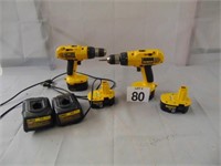 DeWalt Drill Lot