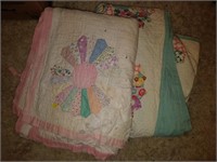 2 vintage quilts