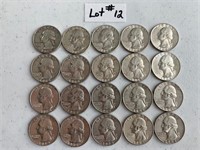 20 1964 Washington Quarters