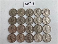 20 1964 Washington Quarters