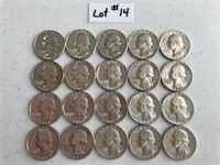 20 1964 Washington Quarters