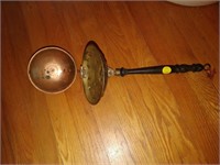 primitive copper ladle