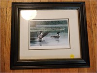 Loon family picture 15x13''