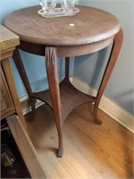 wooden side table 30x20''