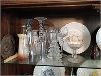 lot of collector plates, glasses, mugs, etc.