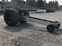 Pulling Tractor Frame and Rear Axle