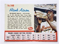 1962 Post  Hank Aaron #149