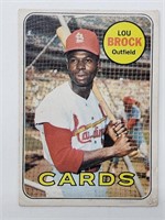 1969 O-Pee-Chee St. Louis Cardinals Lou Brock #85