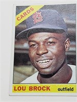 1966 Topps St. Louis Cardinals Lou Brock #125