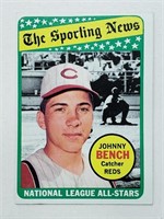 1969 Topps The Sporting News  Johnny Bench #430
