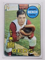 1968 Topps All-Star Rookie Johnny Bench #95