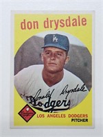 1959 Topps  Don Drysdale #387
