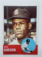 1963 Topps St. Louis Cardinals Bob Gibson #415