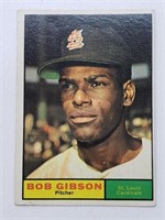 1961 Topps St. Louis Cardinals Bob GIbson #211