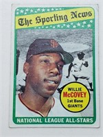 1969 Topps The Sporting News Willie McCovey #416