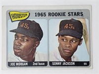 1965 Topps Rookie Stars Joe Morgan Sonny Jackson