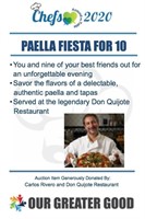 Paella Fiesta for 10