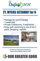 Ft. Myers Getaway for 6
