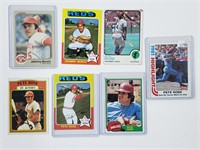 Johnny Bench, Pete Rose Card Lot