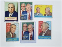 Warren Giles, W. Harridge Ford Frick Vintage Cards