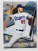 2020 Topps Finest RC Dustin May #76 Rookie