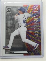 2020 Donruss Optic Stained Glass Gavin Lux #SG-6