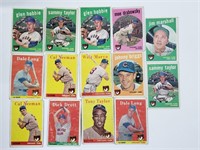 1950's Topps Chicago Cubs Team Card Lot
