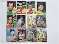 1950's & 1960's Topps Chicago Cubs Team Card Lot