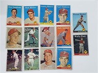 Vintage Philadelphia Phillies Baseball Card Lot