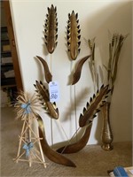 Wheat decorations, wall hanging