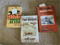 History books of the area