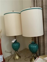 Two end table lamps just gorgeous