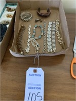 Bracelets and necklace