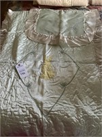 Sinkage silk crib blanket pillow cases